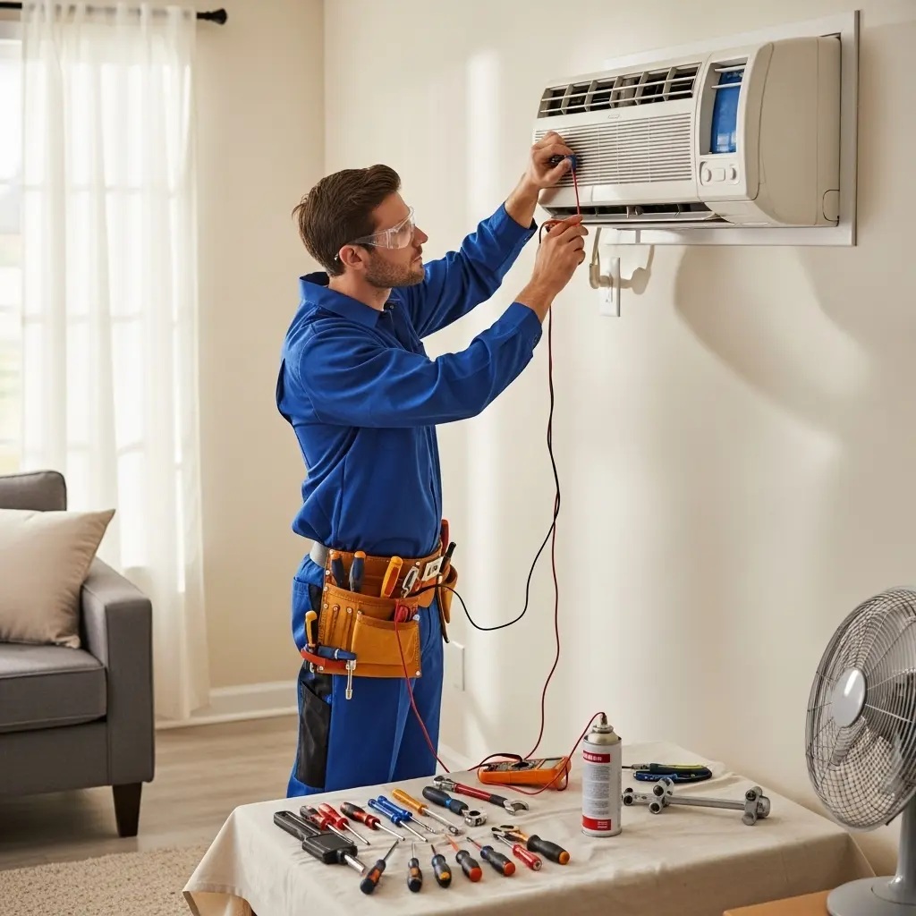 Sultangazi Panasonic Panasonic klima gaz dolumu ve bakım – Enerji verimliliği artırıldı. - Teknik servis örneği